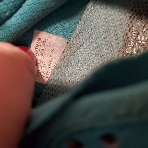 Salomon Women's Blue and White Athletic Shoes - Picture 12 of 14